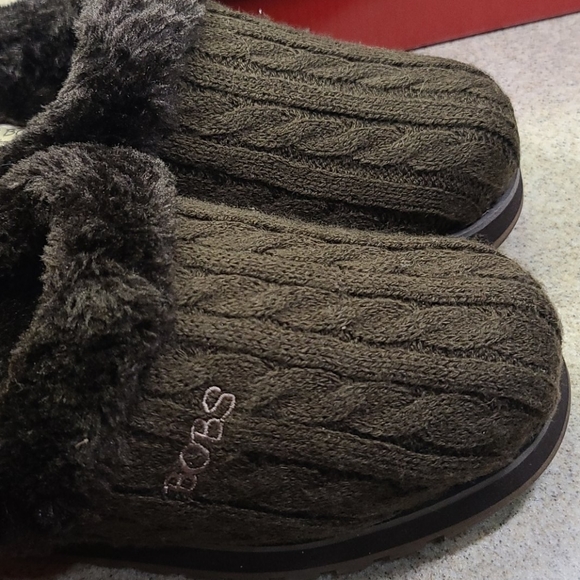 SKECKERS BOB'S HOUSE SHOES 👞SIZE 6 / 7 Dark Brown - Picture 14 of 16